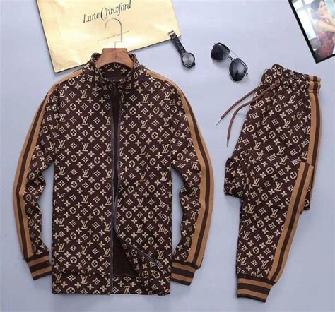 louis vuitton mens outfits|louis vuitton men tracksuit.